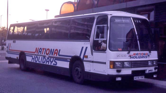 National Welsh Leyland Tiger Duple Laser UC1230 National Holidays